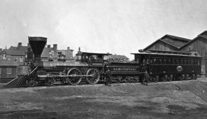 US military railroad from Civil War