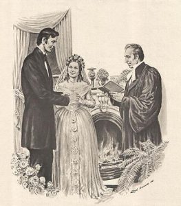 lincoln mary todd abraham marriage wedding abe insanity story lloyd ostendorf source print